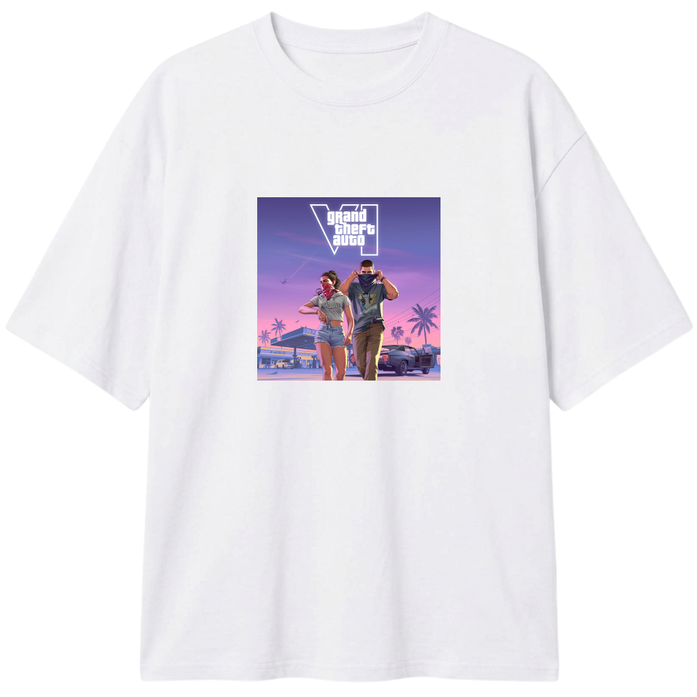 "VI.CE CITY THEMES" Camiseta Oversized Classic