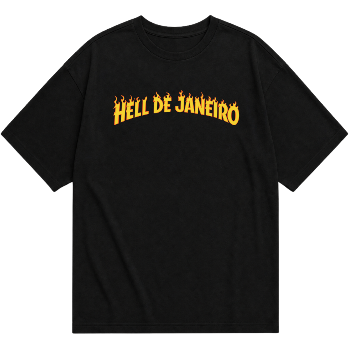 "Camiseta Oversized Essential" Camiseta Oversized Básica