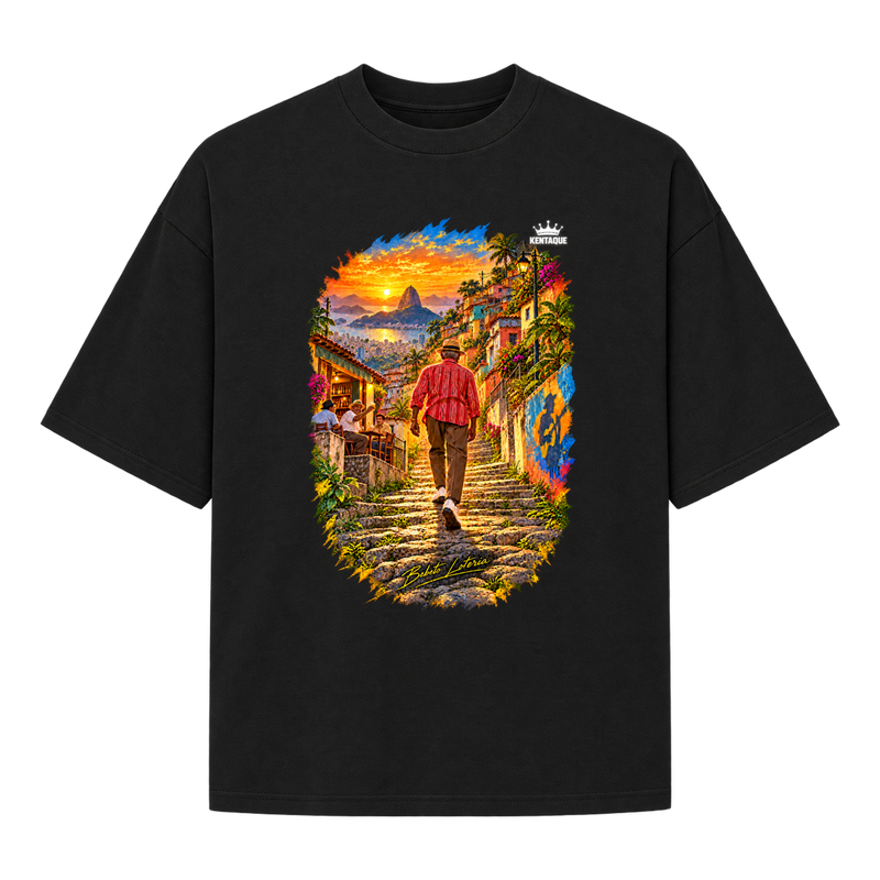 "Bebeto loteria Camiseta Oversized Suedine 220g" Camiseta Oversized Suedine 220g