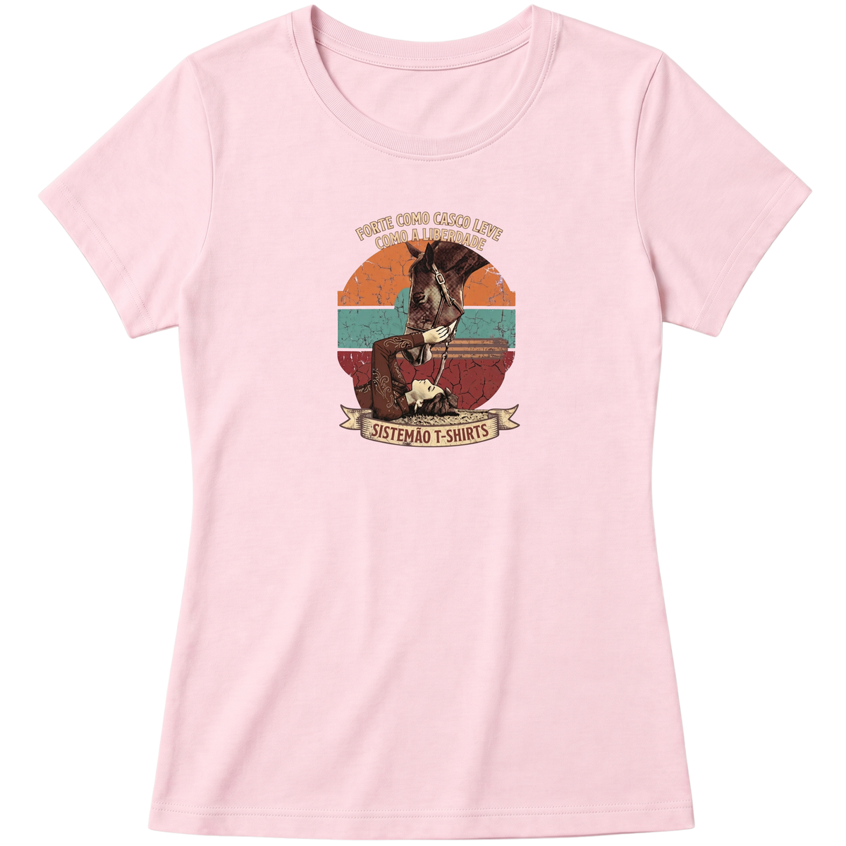 "Babylook FORTE COMO CASCO" Blusa Baby Look