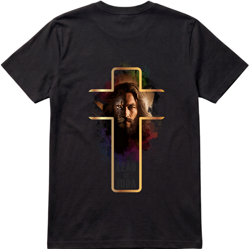 "CRUZ DE  JESUS" Camiseta Premium Unissex Bunker Studios
