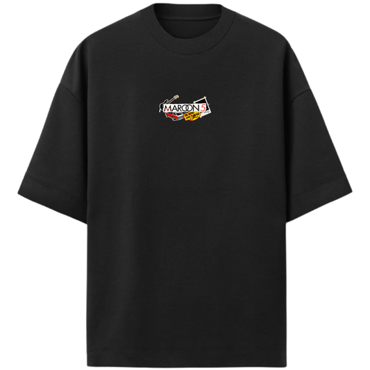 "Maroon 5 - Over - Elementos" Camiseta Oversized Premium