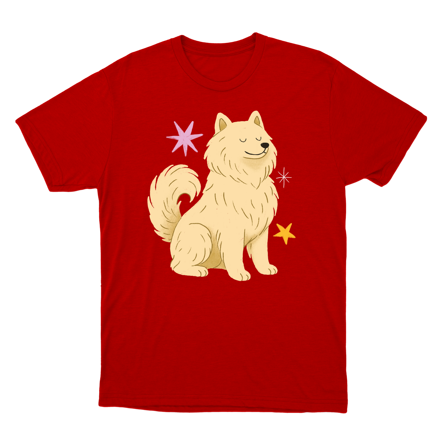 "samoieda" Camiseta Básica Unissex