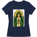 "DJAMBA" Blusa Baby Look