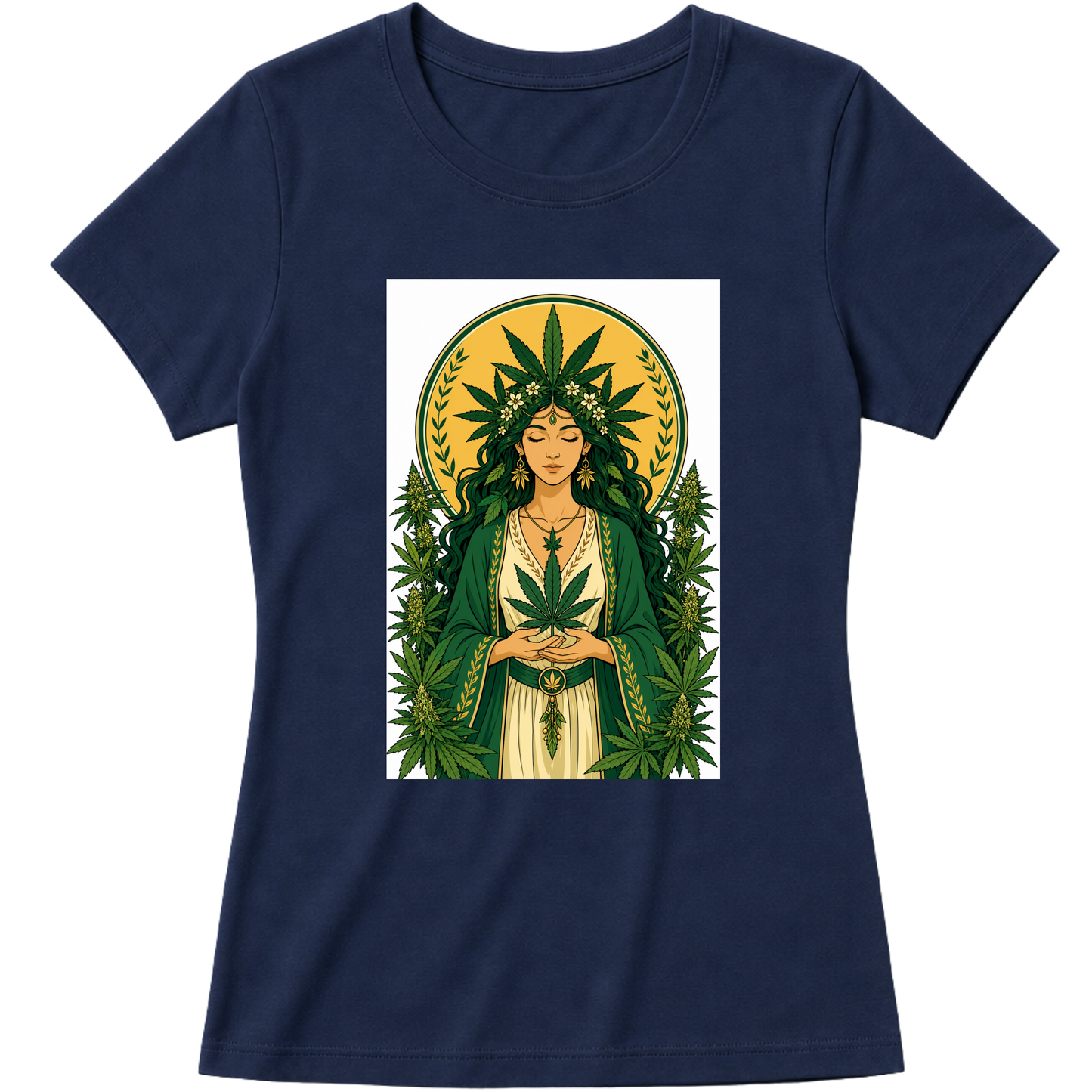"DJAMBA" Blusa Baby Look
