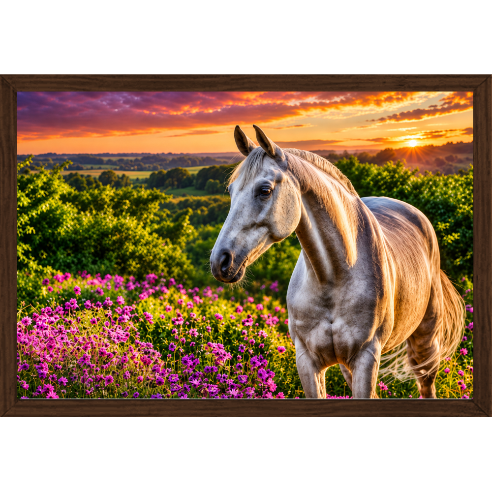 "Linda" Quadro tradicional sem vidro acrílico