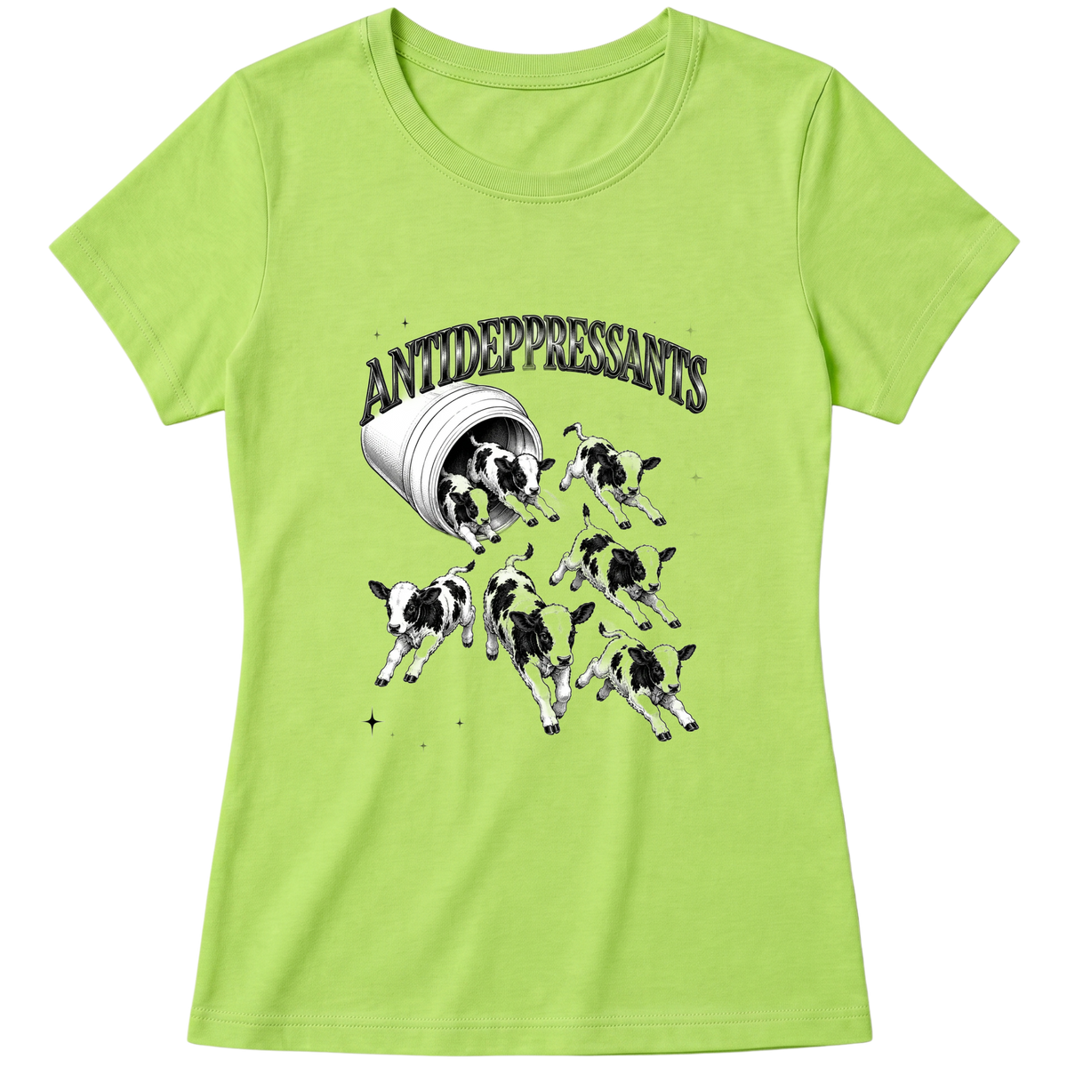 "Holy cow-m" Blusa Baby Look