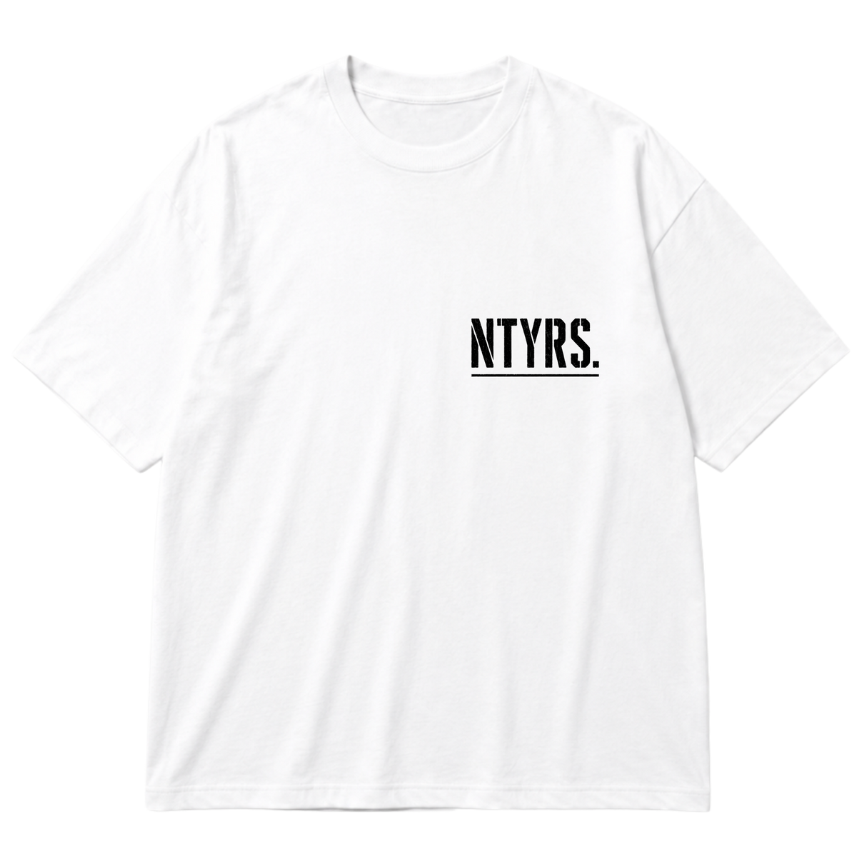 "NTYRS OVER 1.0" Oversized Premium 96% algodão 4% Elastano