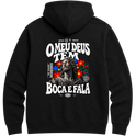 "FENDS  -- O MEU DEUS TEM BOCA E FALA" Moletom Premium