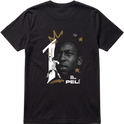 "Rei Pelé - Regular Essential" Camiseta Premium Unissex Bunker Studios