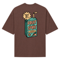 "Camiseta Oversized Suedine "Fruit of Spirit"" Camiseta Oversized Suedine 220g