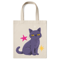 "Gata cinza" Ecobag