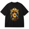 "Jesus Cristo" Oversized Premium 96% algodão 4% Elastano