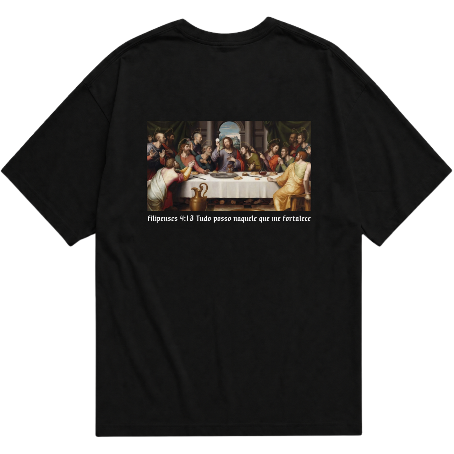 "WHITE PEAK Ceia de Jesus" Oversized Básica 30.1