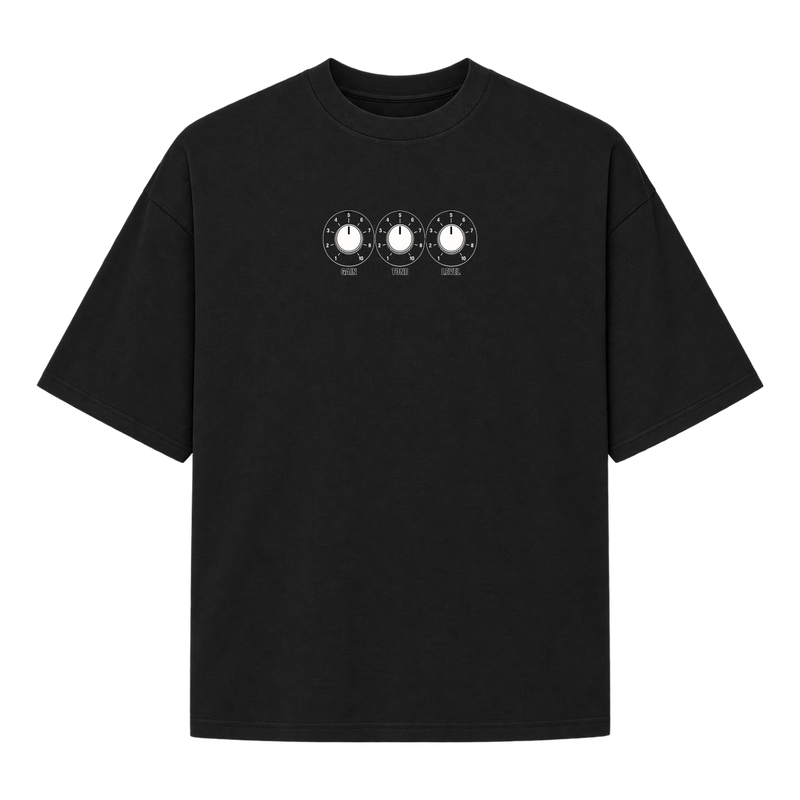 "KNOBS STRATO" Camiseta Oversized Suedine 220g
