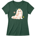 "lhasa apso" Blusa Baby Look