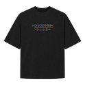 "CADEIA DE SINAL PEDALEIRA" Camiseta Oversized Suedine 220g