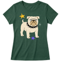 "Bulldog" Blusa Baby Look