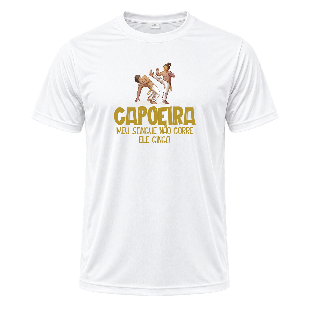 "Capoeira #01" Camiseta Dryfit Masculina Basic