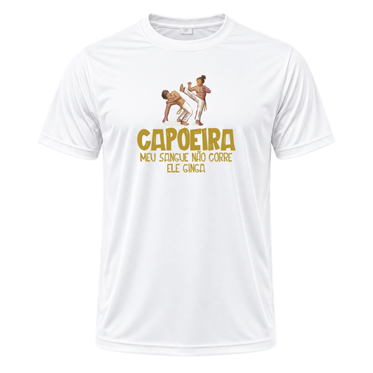 "Capoeira #01" Camiseta Dryfit Masculina Basic