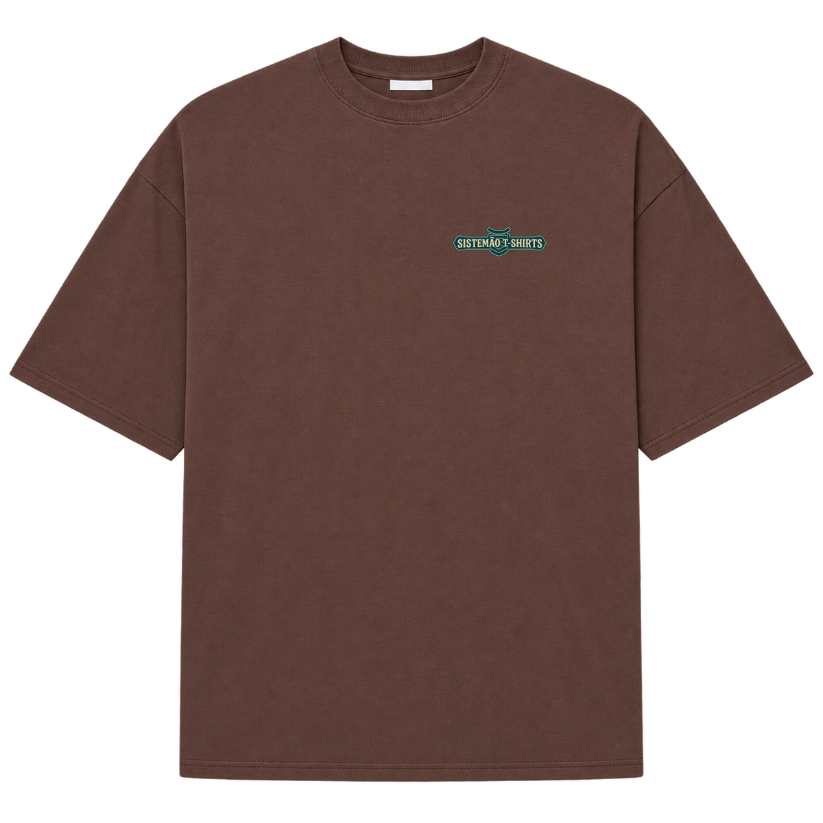 "Estampa/AMÉM" Camiseta Oversized Suedine 220g