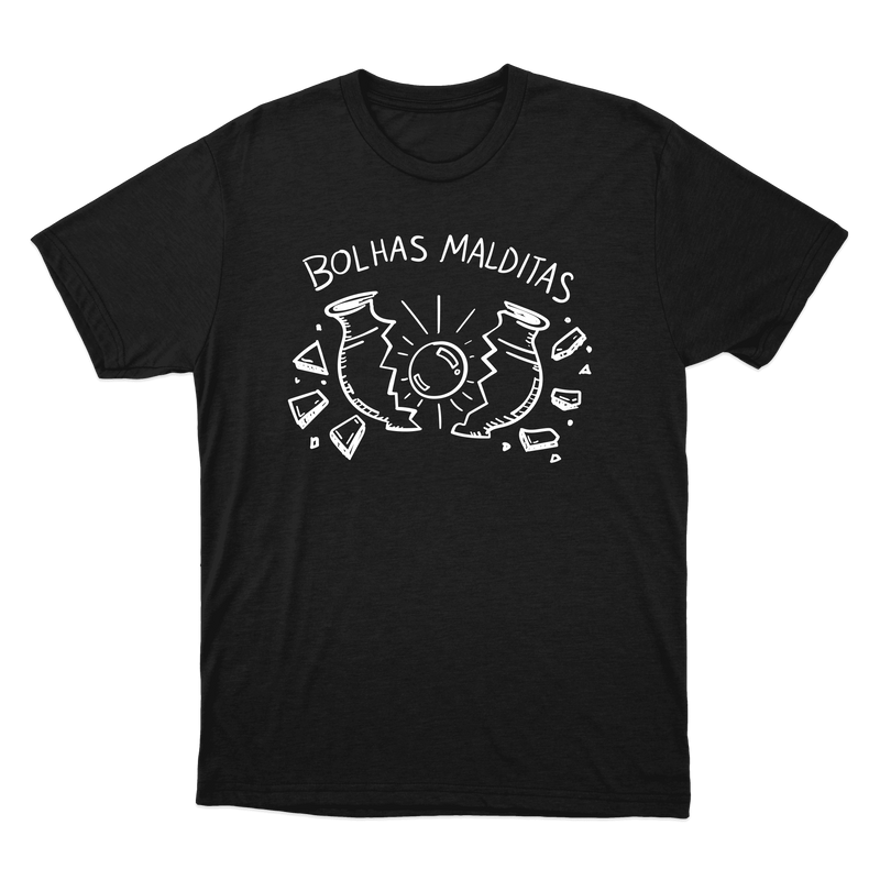 "Bolhas malditas maiores" Camiseta Básica Unissex