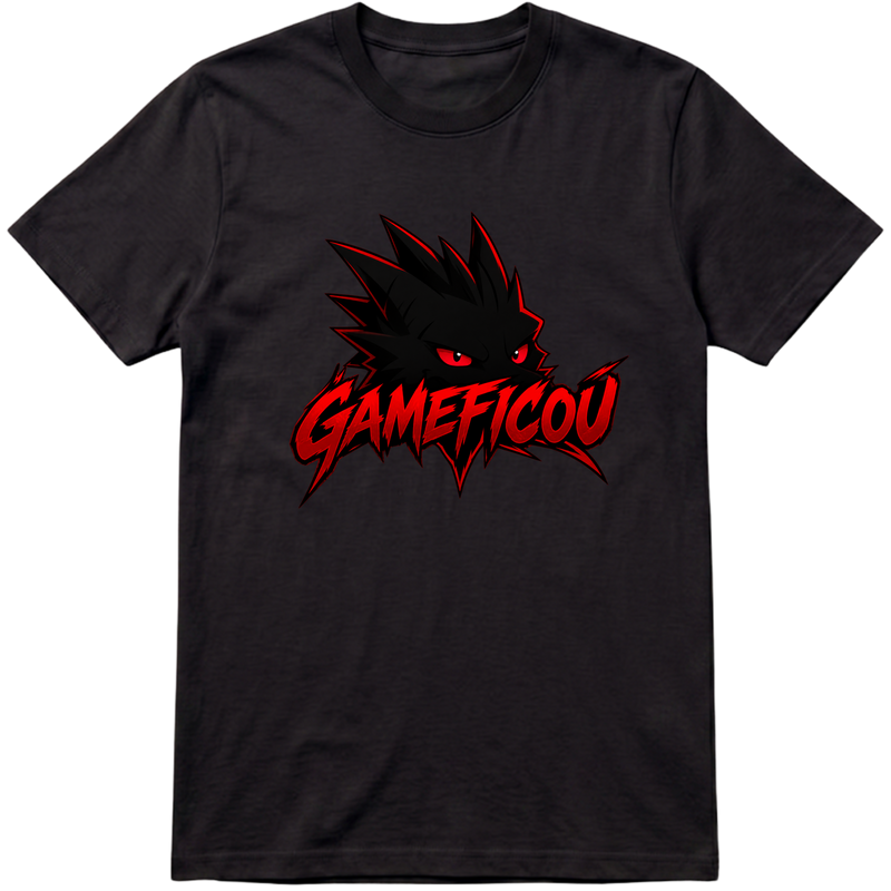"CAMISA da GameFicou" Camiseta Premium Unissex Bunker Studios
