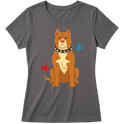 "Pitbull" Blusa Baby Look