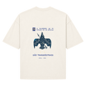 "transcestrais" Camiseta Oversized Suedine 220g