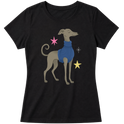 "Galgo italiano" Blusa Baby Look