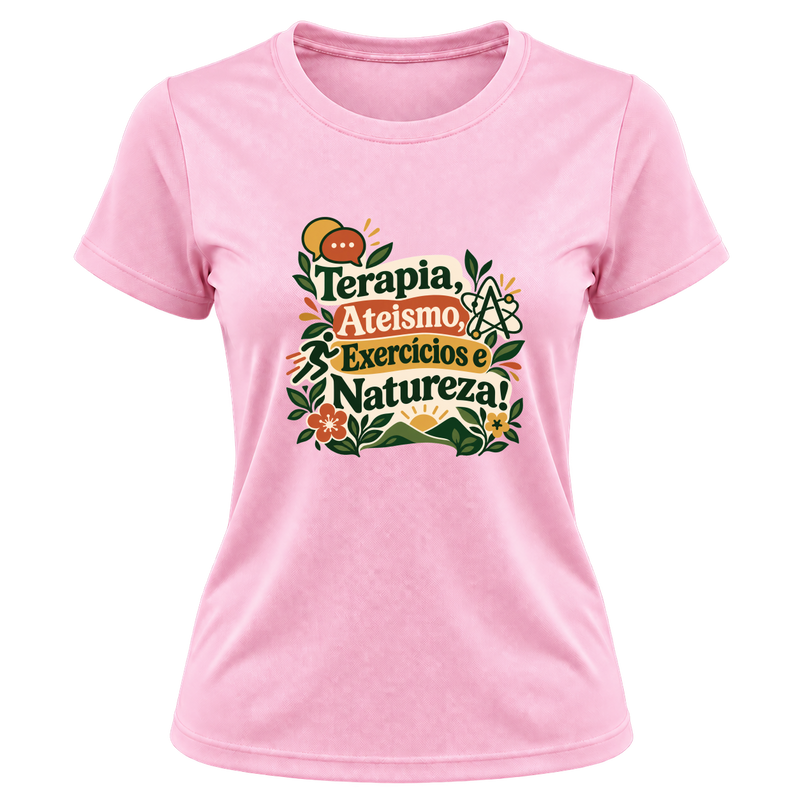 "Produto #006 de CENTELHA" Camiseta Dryfit Feminina Basic