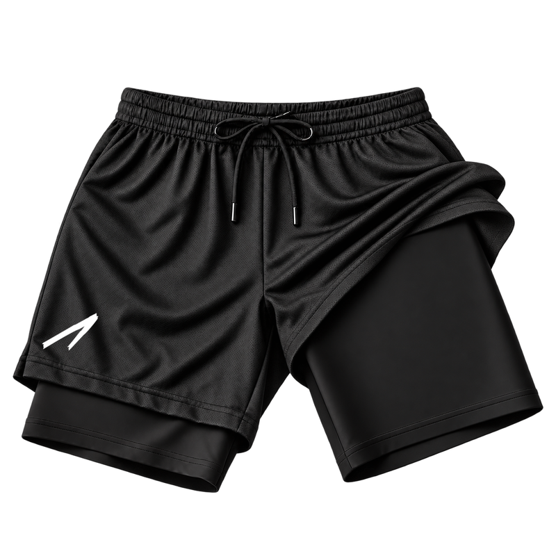 "Short Anywhere 2 em 1" Short 2 em 1