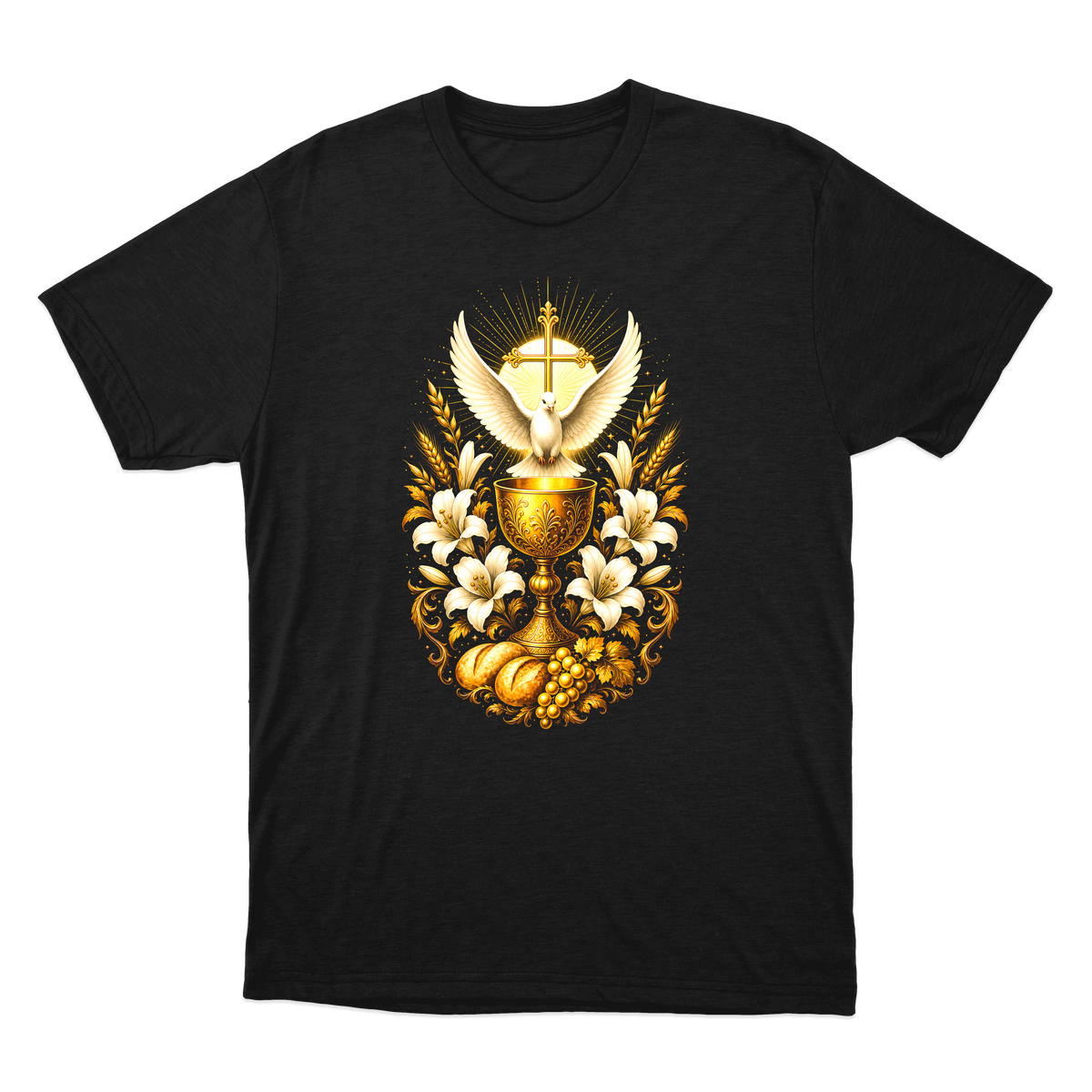 "Eucaristia" Camiseta regular básica