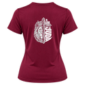 "Camiseta Dryfit Feminina Basic - Leão de Judá" Camiseta Dryfit Feminina Basic