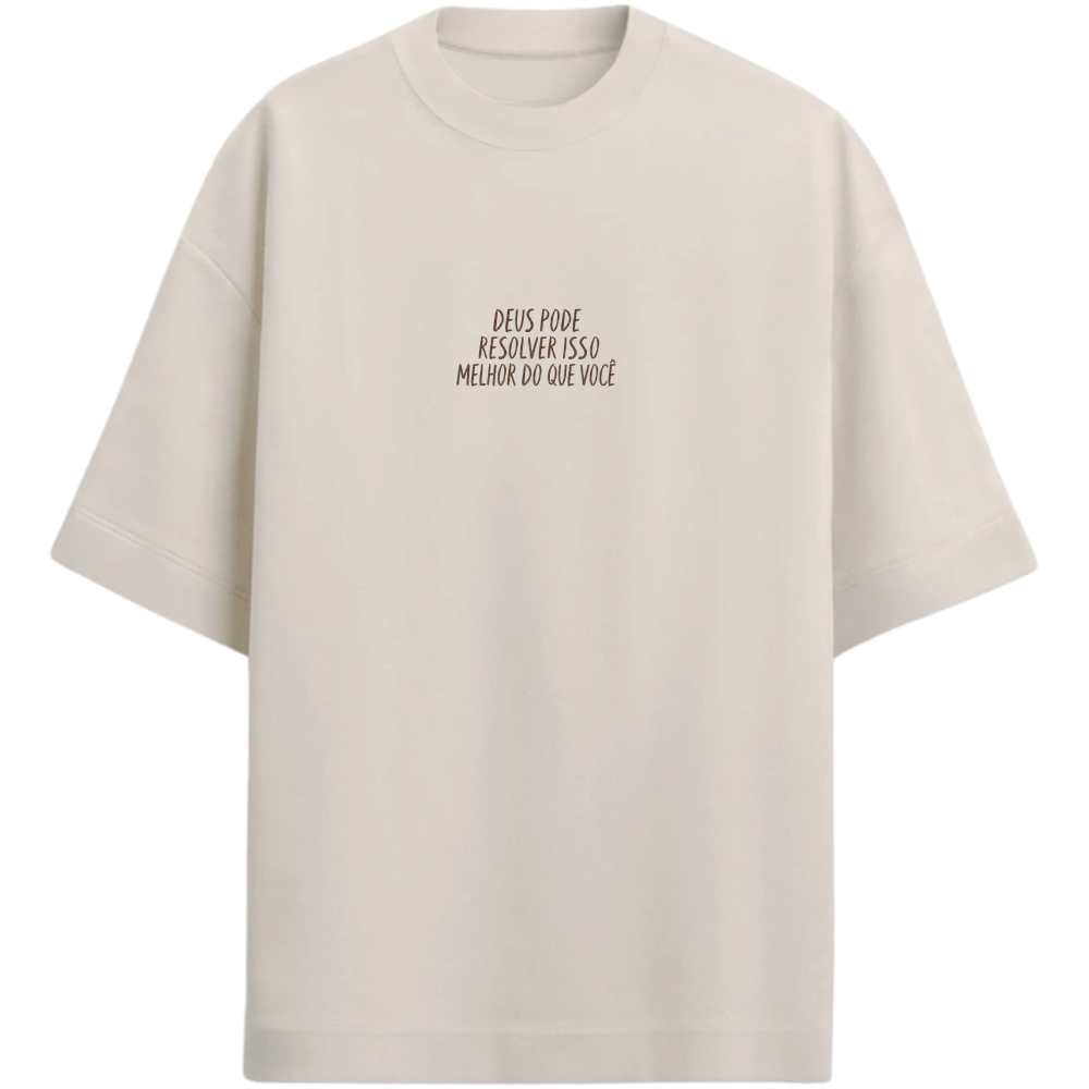 "FENDS — Deus Pode | Camiseta Oversized" Camiseta Oversized Premium