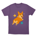 "corgi" Camiseta Básica Unissex