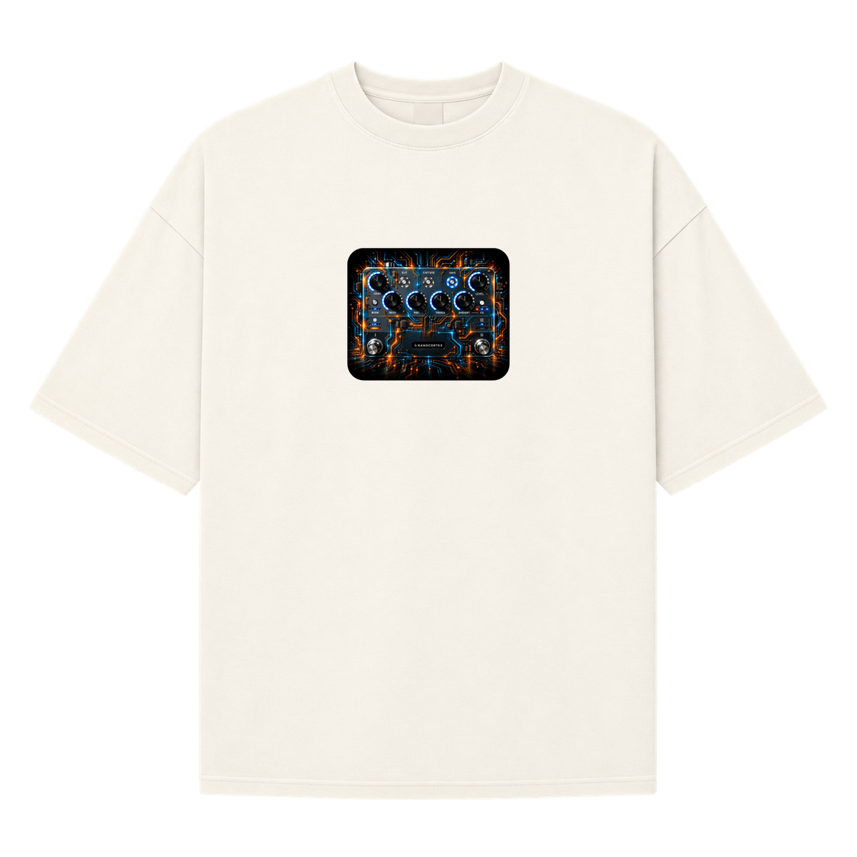 "NANO CORTEX" Camiseta Oversized Suedine 220g