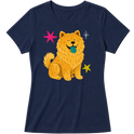 "Chow chow" Blusa Baby Look