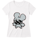 "Baby Look Classic Ratito – Camiseta Feminina Estampada Fofa" Blusa Baby Look