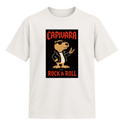 "Capivara Rock & Roll  DTG" Camiseta Regular Suedine