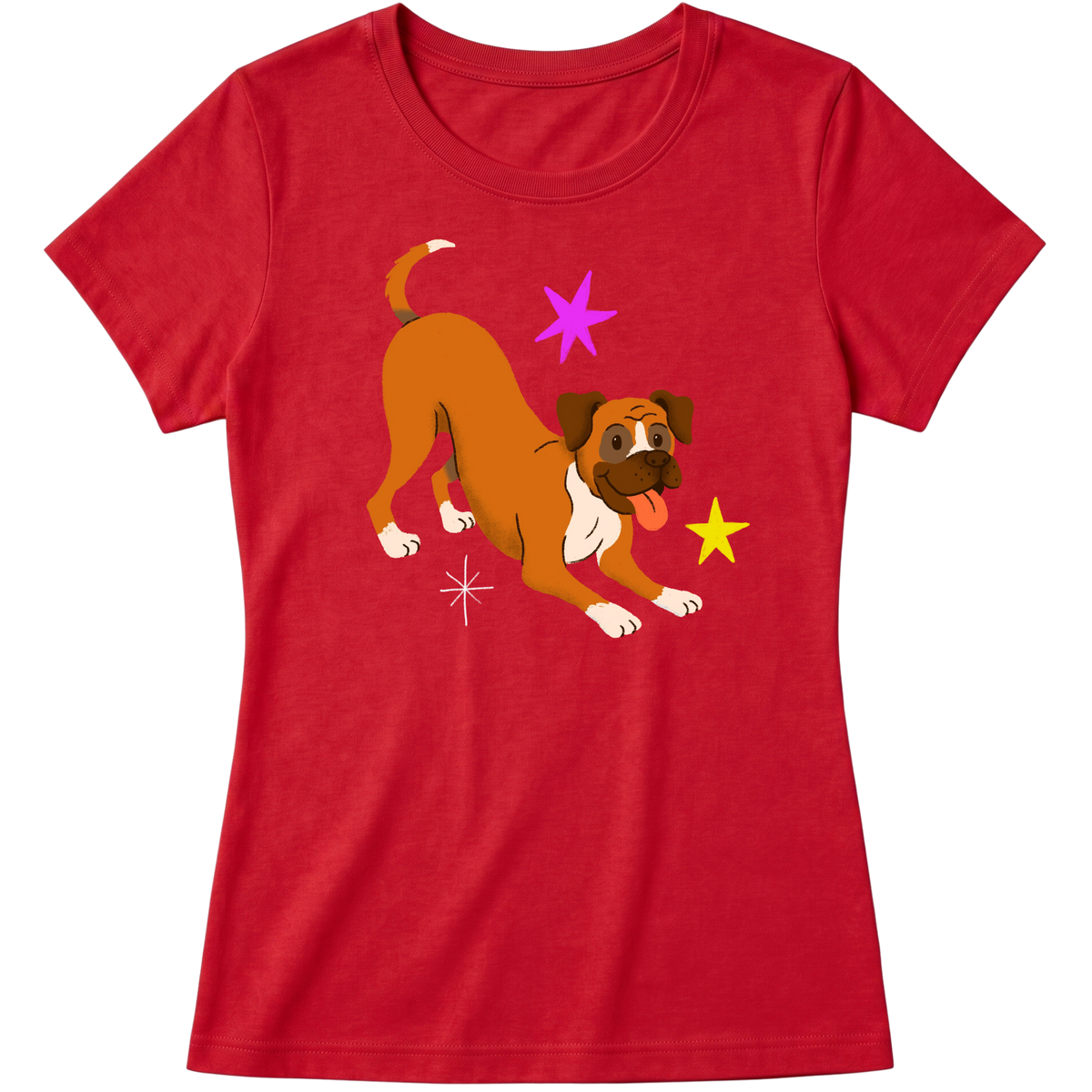 "Boxer" Blusa Baby Look
