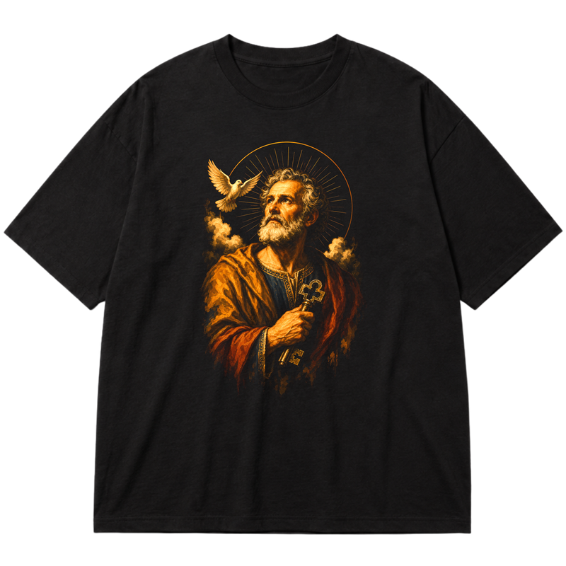 "São Pedro" Oversized Premium 96% algodão 4% Elastano