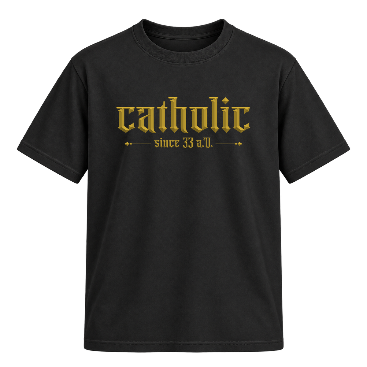 "Cristã Católica Catholic EC00" Camiseta Regular Suedine