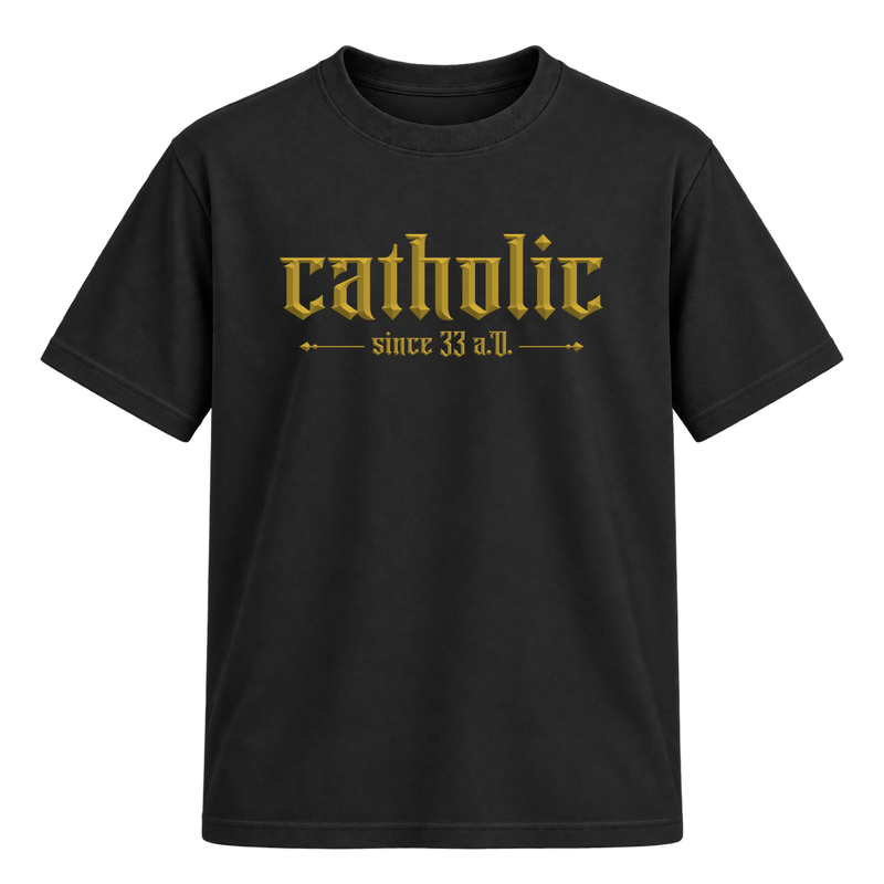 "Cristã Católica Catholic EC00" Camiseta Regular Suedine
