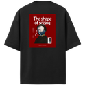 "Camiseta Oversized Barnz The Shape Of Seeing" Oversized Premium