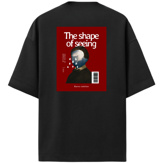 "Camiseta Oversized Barnz The Shape Of Seeing" Oversized Premium