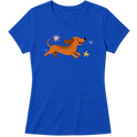 "Dachshund - salsicha" Blusa Baby Look