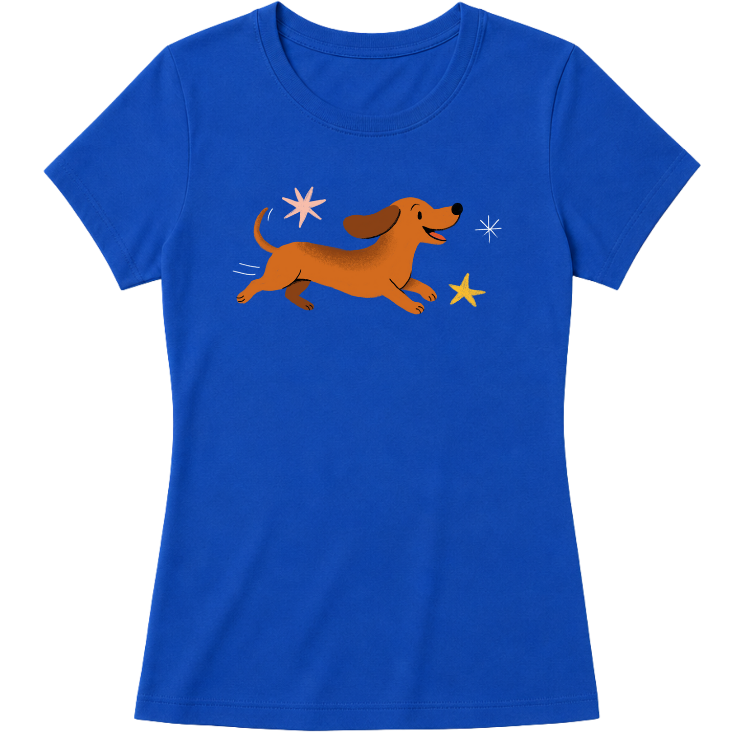 "Dachshund - salsicha" Blusa Baby Look