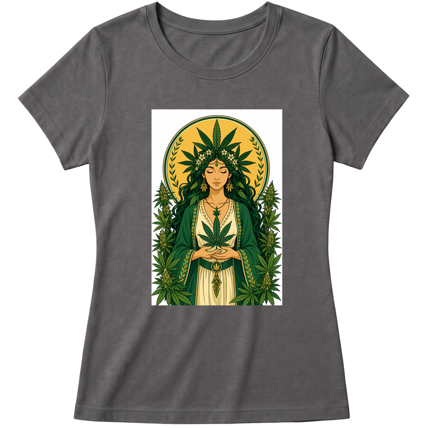 "DJAMBA" Blusa Baby Look