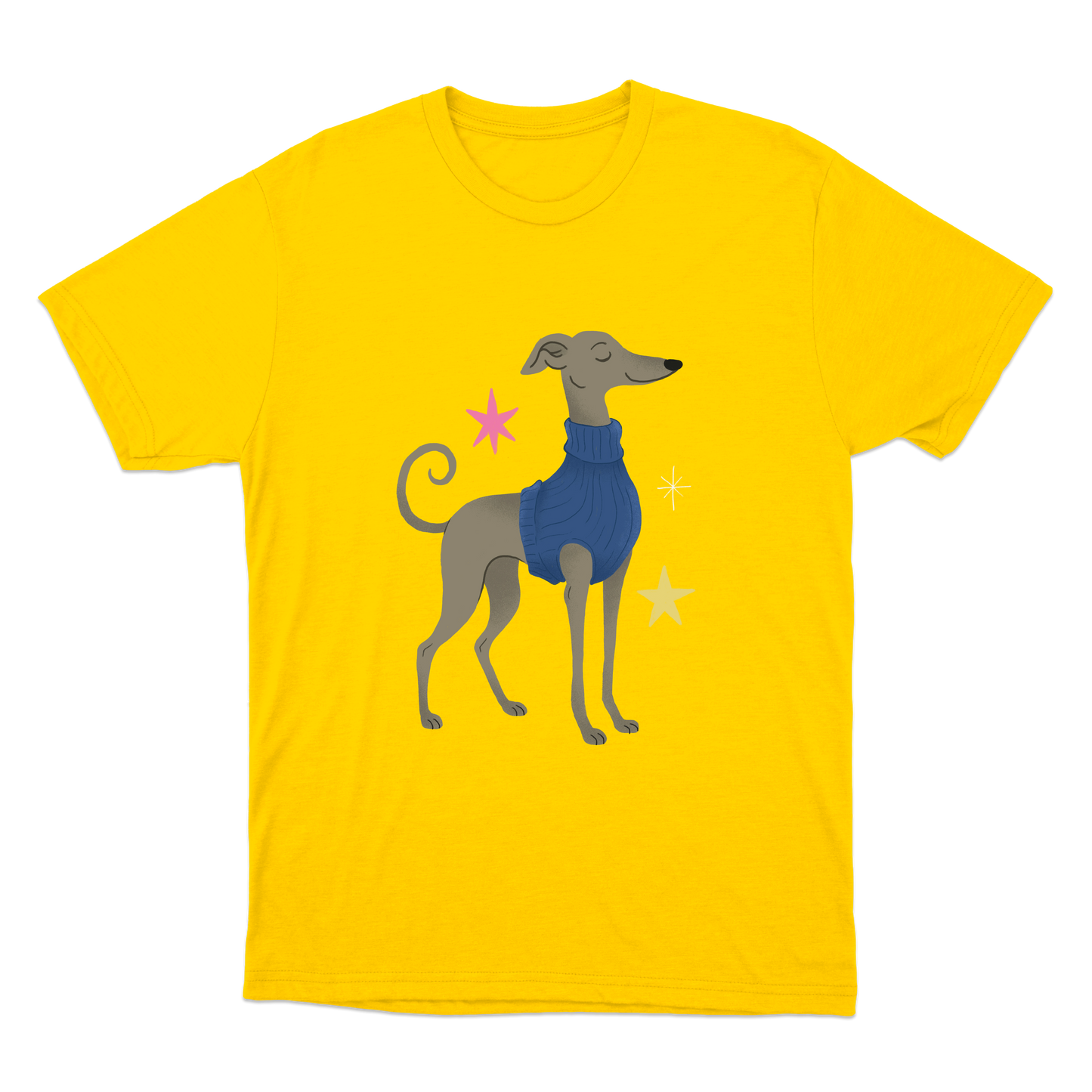 "Galgo italiano" Camiseta Básica Unissex